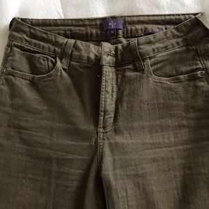 NYJD Dark green jeans